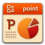 Microsoft Power Point Icon 64x64 png